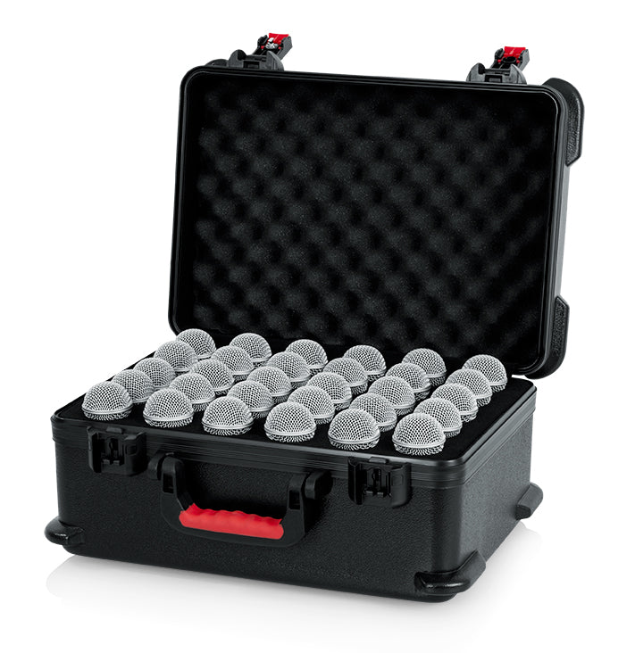 TSA ATA Molded Case w/ Drops for (30) Mics