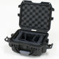 Waterproof case w/ divider system; 9.4"x7.4"x5.5"