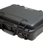 Waterproof case w/ diced foam; 13.2"x9.2"x3.8"