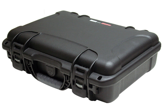 Waterproof case w/ diced foam; 13.2"x9.2"x3.8"