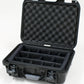 Waterproof case w/ divider system; 15"x10.5"x6.2"