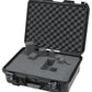 Waterproof case w/ diced foam; 18"x13"x6.9"