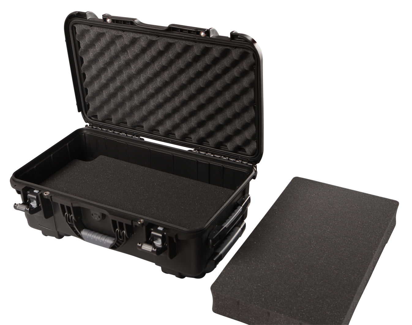 Waterproof case w/ diced foam; 20.5"x11.3"x7.5"