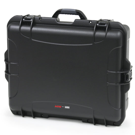 Waterproof case w/ diced foam; 22"x17"x8.2"