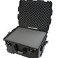 Waterproof case w/ diced foam; 22"x17"x12.9"