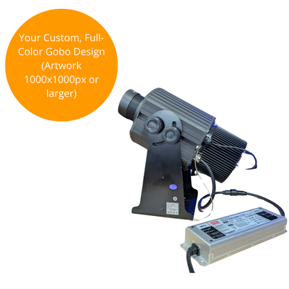 Dominar GL - Large LED Waterproof Gobo Projector (200w)