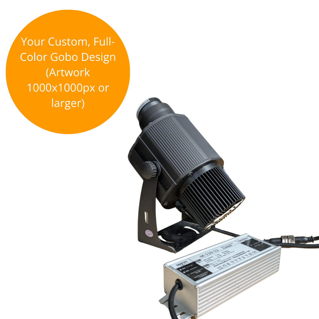 Dominar GM - Medium LED Waterproof Gobo Projector (100w)