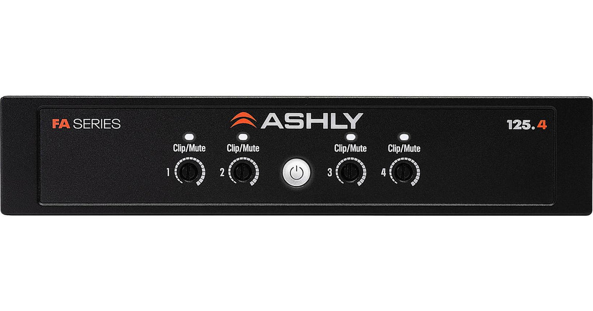FA125.4 4-Channel Power Amplifier