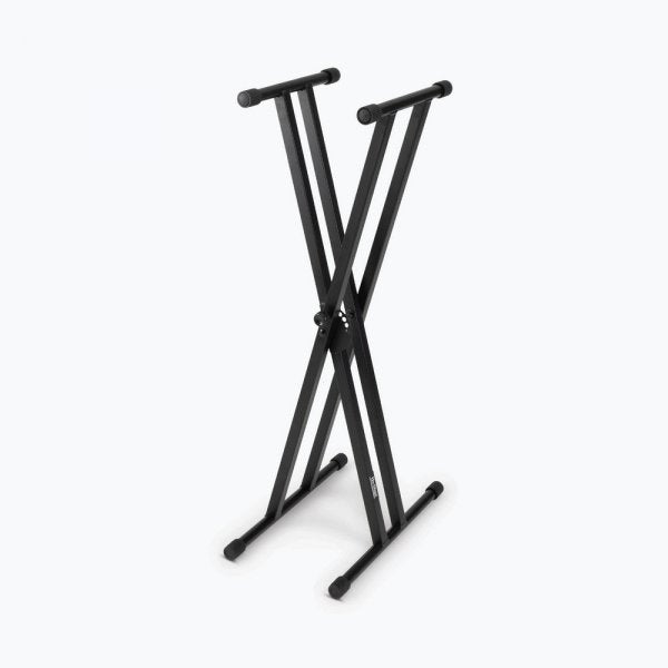 ERGO-LOK Double-X Keyboard Stand with Lok-Tight Construction