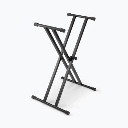 ERGO-LOK Double-X Keyboard Stand with Lok-Tight Construction