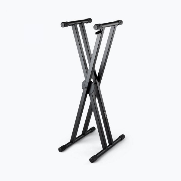 ERGO-LOK Double-X Keyboard Stand with Welded Construction