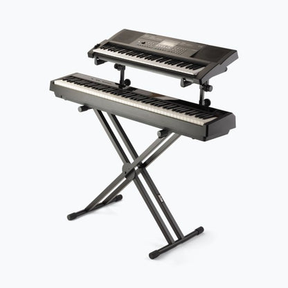 Double-X ERGO-LOK Keyboard Stand with Second Tier