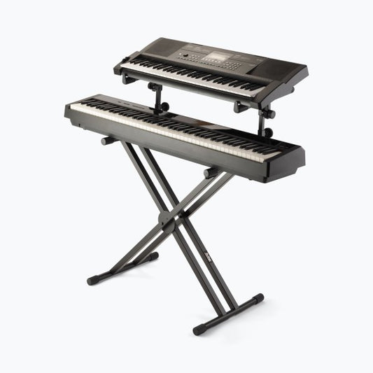 Double-X ERGO-LOK Keyboard Stand with Second Tier
