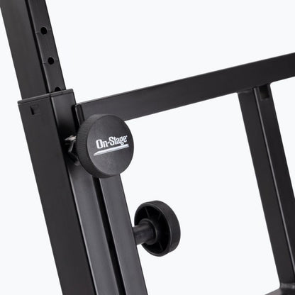 Folding-Z Keyboard Stand with Second Tier