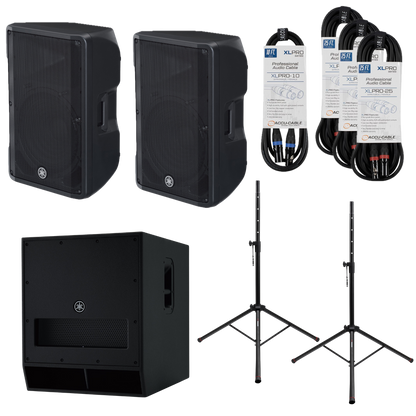 Large Speaker Package with Subwoofer