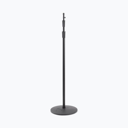 Production-Grade Three-Section Mic Stand with 12" Round Base