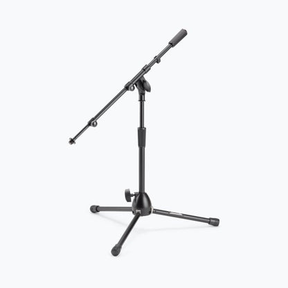 Kick Drum Mic Stand with Tripod Base and Telescoping Boom Arm