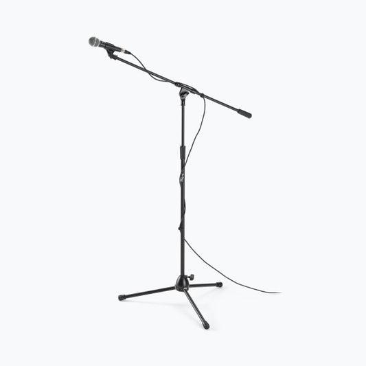 Mic Stand with Tripod Base and Boom Arm