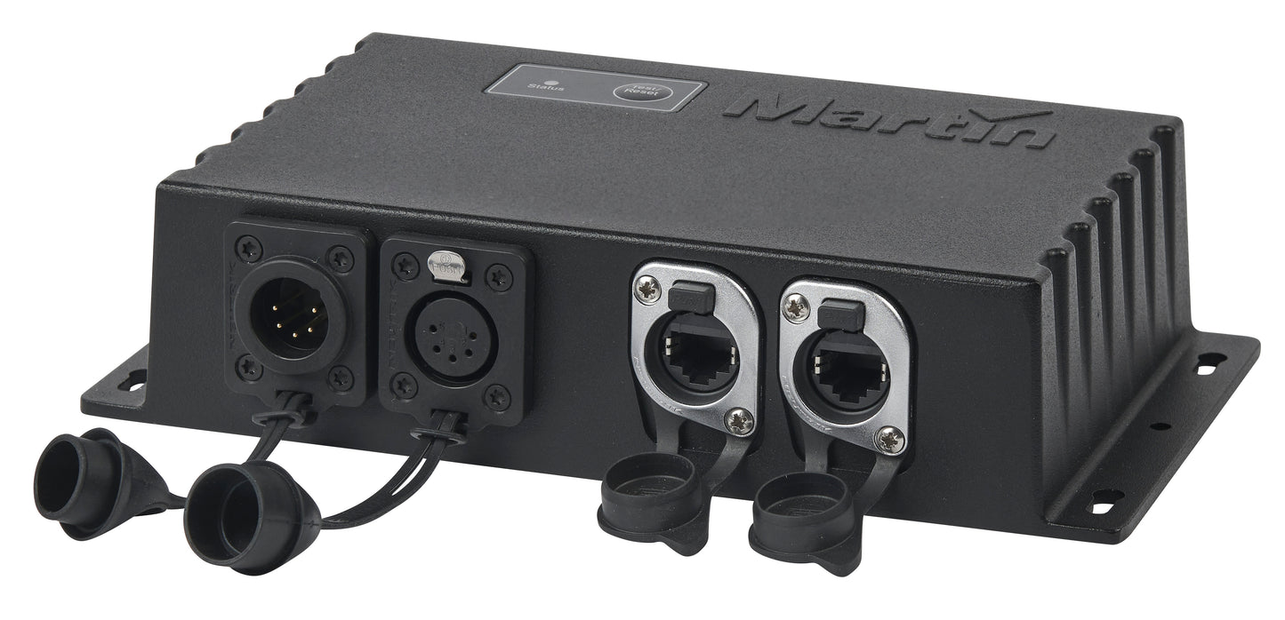 Active Junction Box Power-DMX-Ethernet to PDE