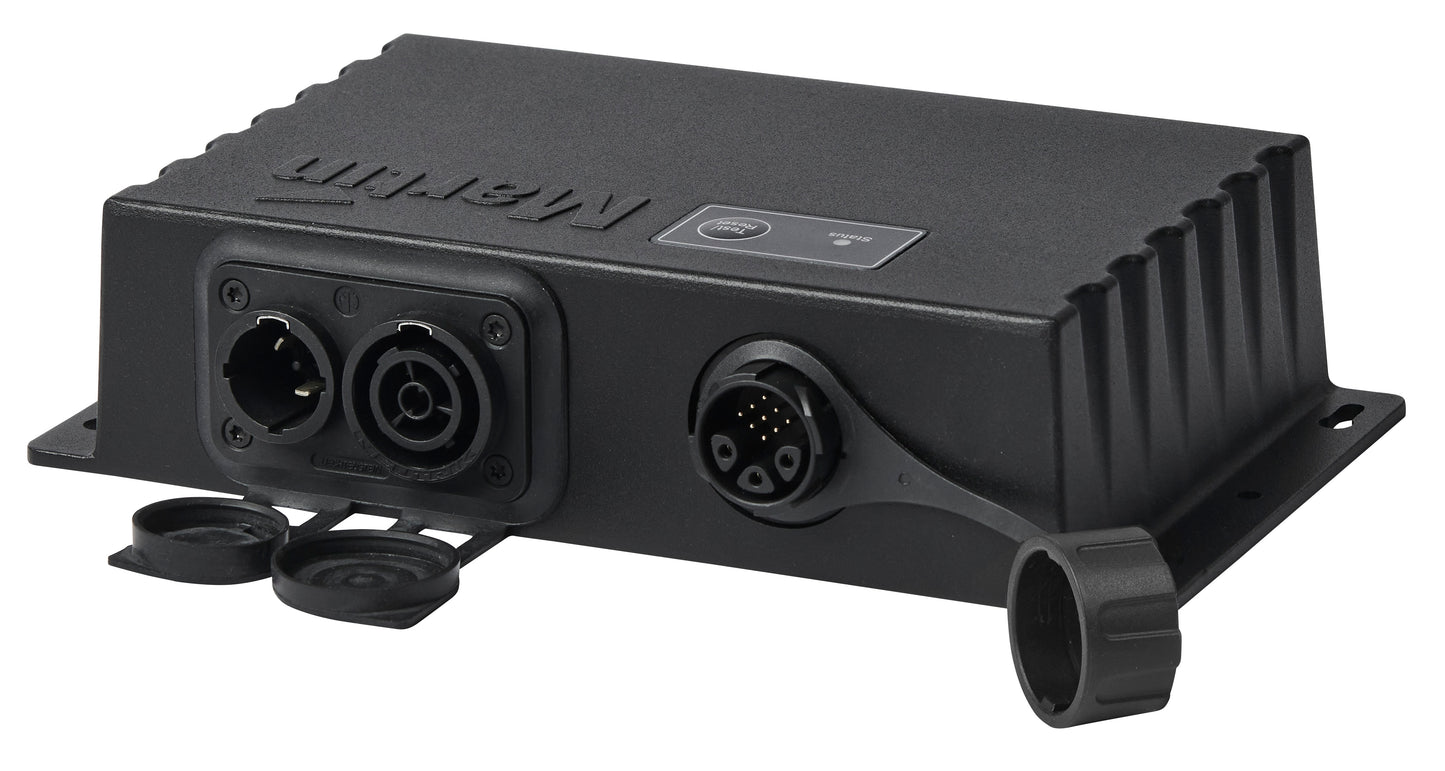 Active Junction Box Power-DMX-Ethernet to PDE