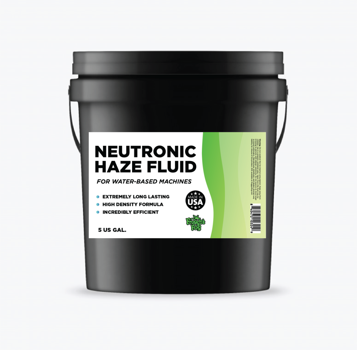 Froggy's Neutronic Haze Fluid - 5 Gallon (New)
