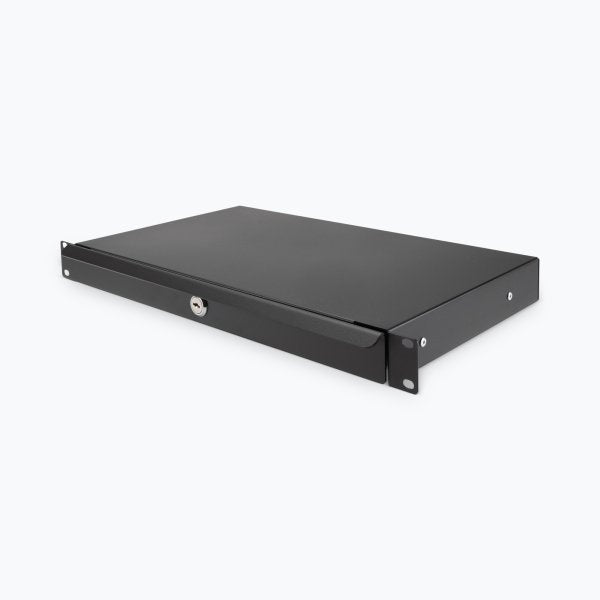 1U Locking Rack Drawer