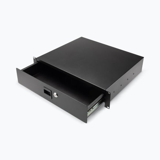 2U Locking Rack Drawer