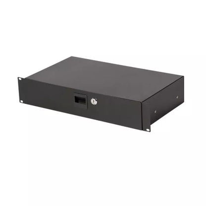 2U Locking Rack Drawer (Shallow)
