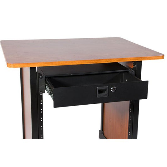 2U Locking Rack Drawer (Shallow)