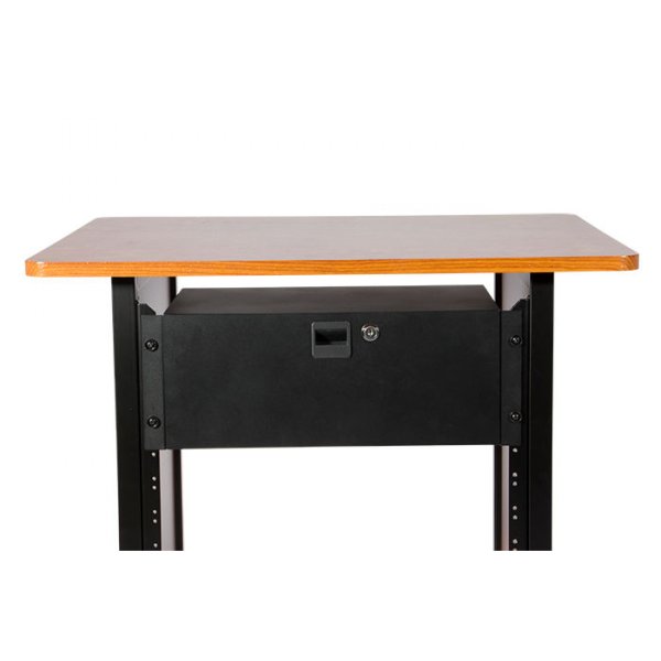 4U Locking Rack Drawer (Shallow)