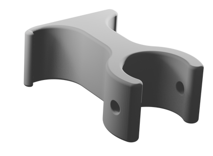 Vinyl Siding to Open Pipe Clips for PVC