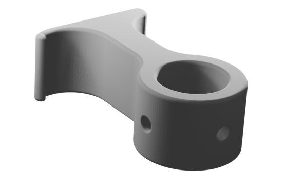 Vinyl Siding to Closed Pipe Clips for EMT