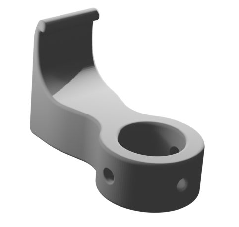 Vinyl Siding to Vertical Closed Pipe Clips for EMT