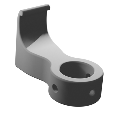 Vinyl Siding to Vertical Closed Pipe Clips for EMT