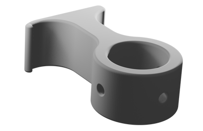 Vinyl Siding to Closed Pipe Clips for PVC