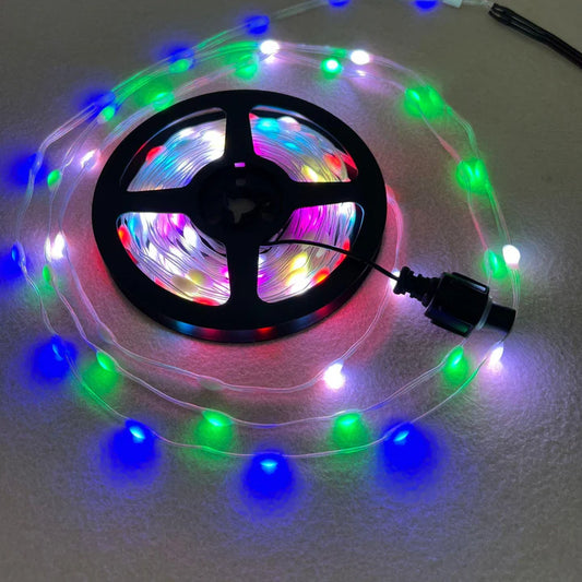 Pebble Lights - 12v, 2" Spacing, 100ct xConnect