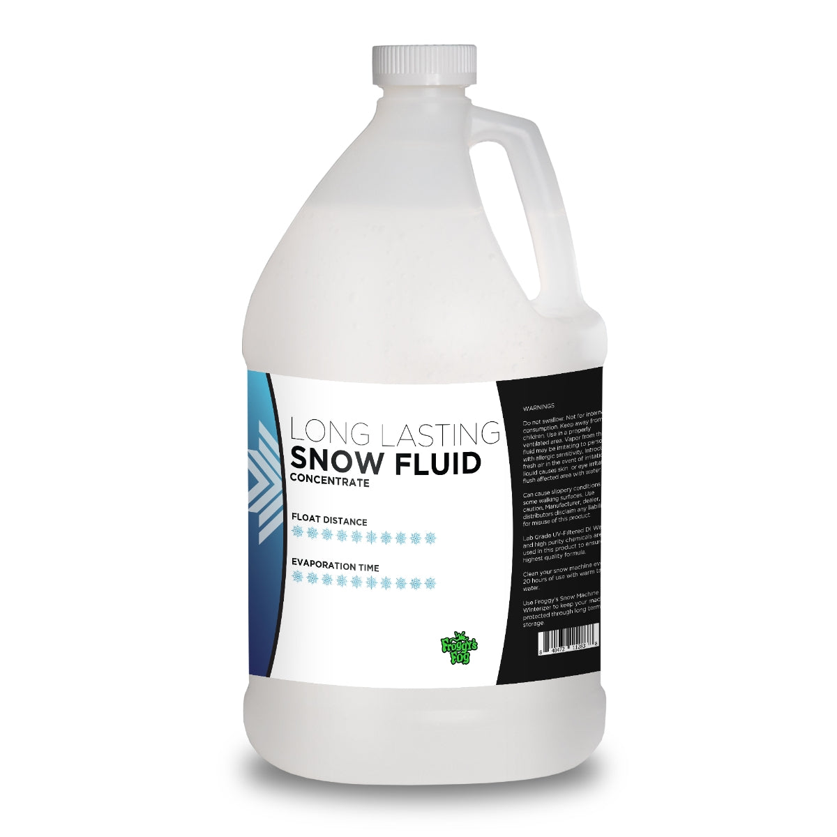 Froggy's Long Lasting Snow Fluid Concentrate - 1 Gallon