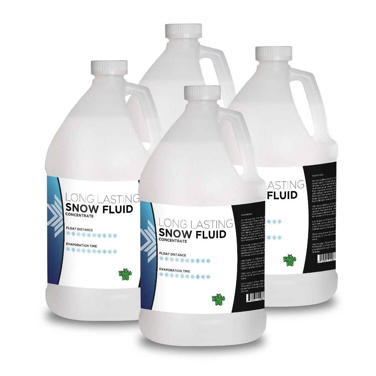 Froggy's Long Lasting Snow Fluid Concentrate - 4 Gallon