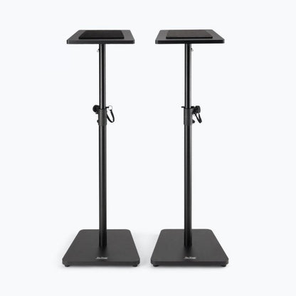 Wood Studio Monitor Stands (Black, Pair)
