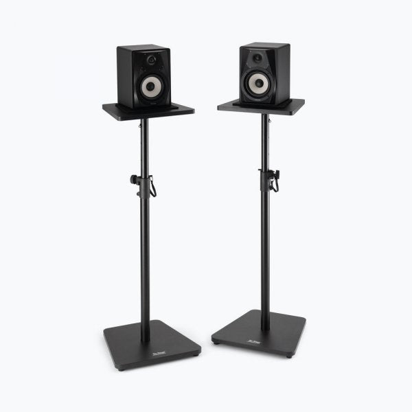 Wood Studio Monitor Stands (Black, Pair)