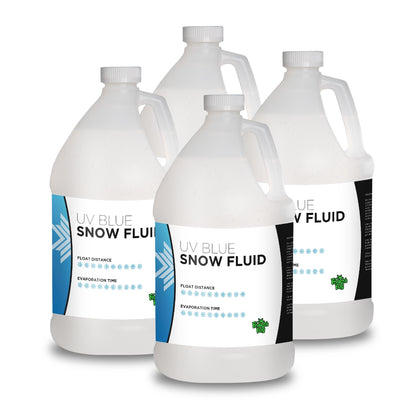 Froggy's Blue UV Snow Fluid - 4 Gallon (New)