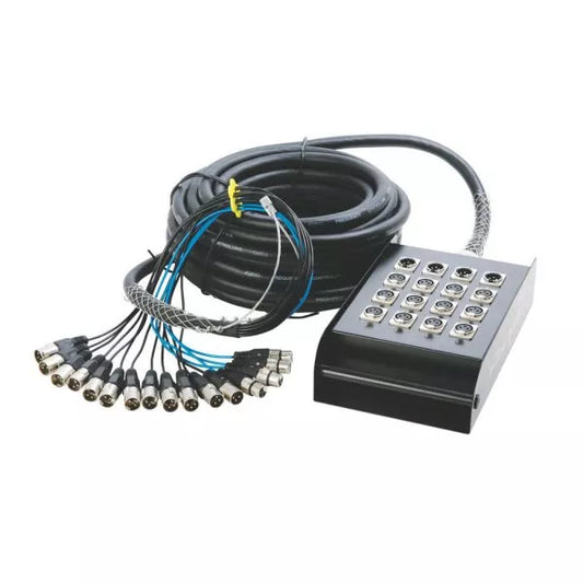 100' 12-Channel/4-Return Stage Snake