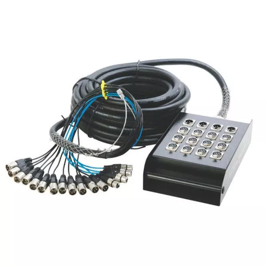 50' 12-Channel/4-Return Stage Snake