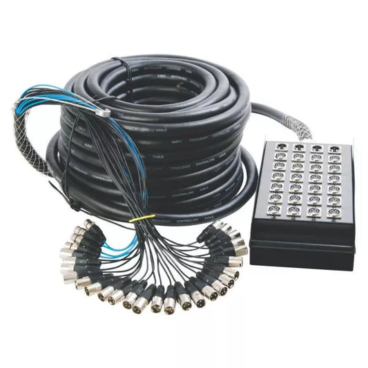 50' 24-Channel/4-Return Stage Snake