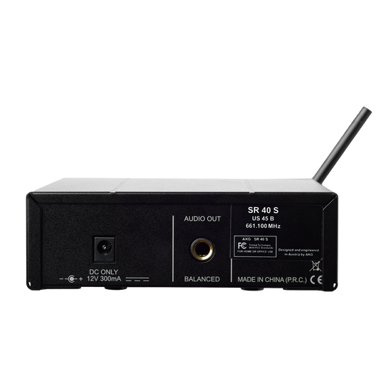 WMS40MINI Single Vocal Set