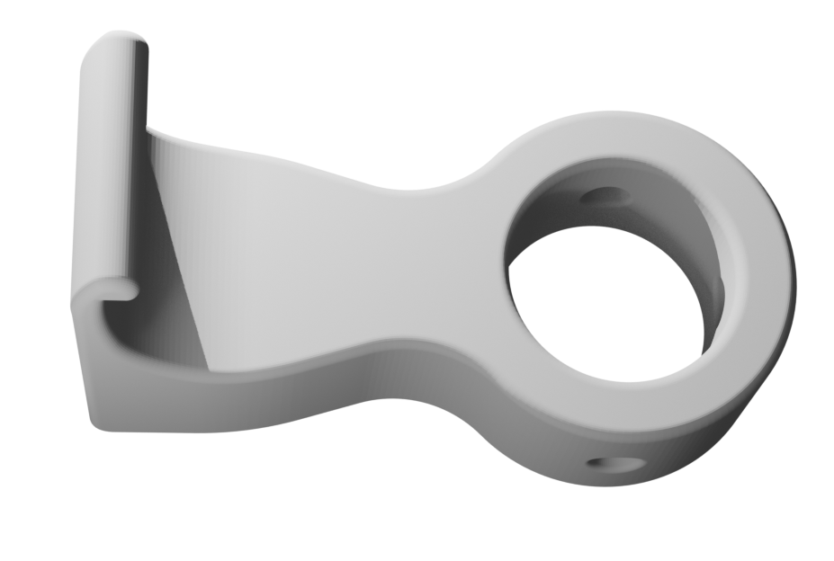 Vinyl Siding to Vertical Closed Pipe Clips for EMT