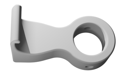 Vinyl Siding to Vertical Closed Pipe Clips for EMT