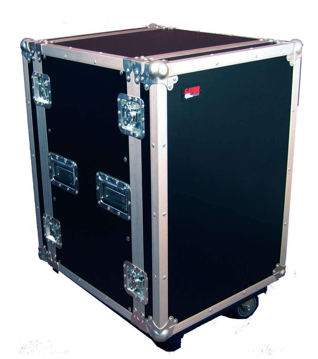 Gator 14U Standard Audio Road Rack w/ Casters – Above AVL