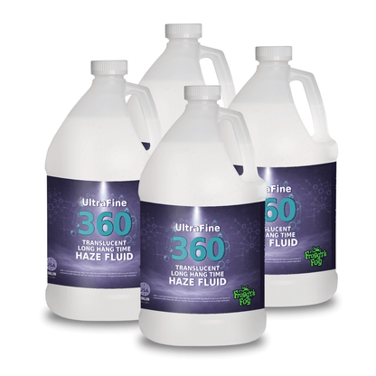 Froggy's Fog UltraFine 360 Haze Fluid - 4 Gallon Case
