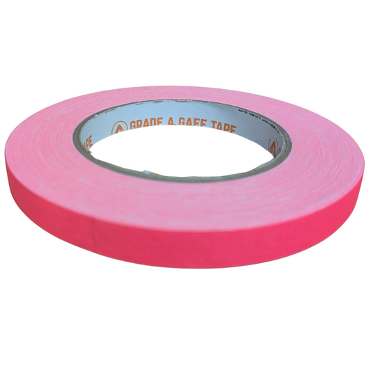 Spike Tape - Fluorescent 1/2" Gaff Tape - 30 Yard